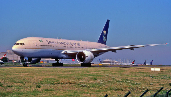 Самолет компании Saudi Arabian Airlines. Архивное фото