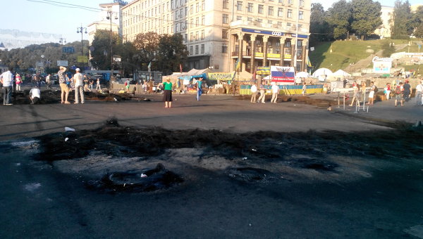 Ситуация на Майдане. Архивное фото