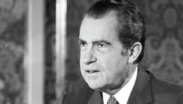 Президент США Ричард Никсон. Архивное фото