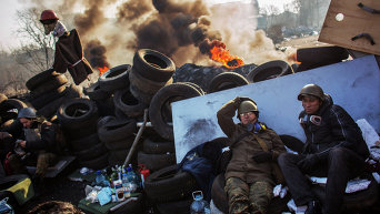 Во время евромайдана в Киеве