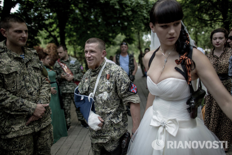 Первое официальное бракосочетание в ДНР