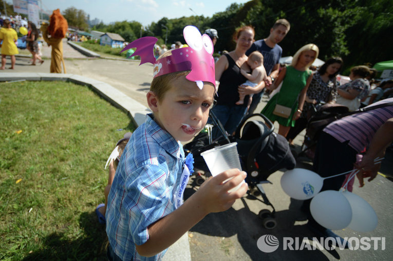 В Киеве 10 августа прошел молочный фестиваль