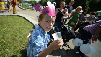 В Киеве 10 августа прошел молочный фестиваль