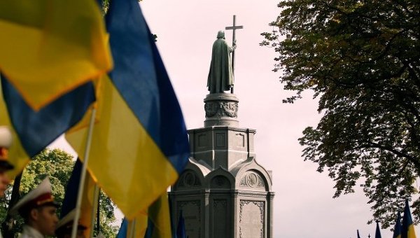 Празднование Дня независимости Украины. Архивное фото