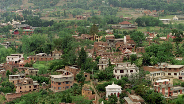 Панорама города Катманду
