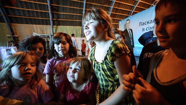 Переселенцы с востока Украины