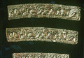 Золотые украшения из наряда скифской царицы. Архивное фото
