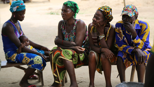 Жители Гвинеи. Архивное фото