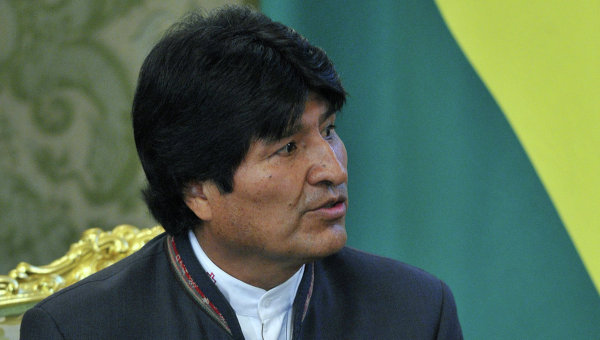 Президент Боливии Эво Моралес Айма