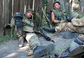 Бойцы ополчения ДНР