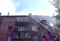 В Киеве во время пожара погиб человек. Видео