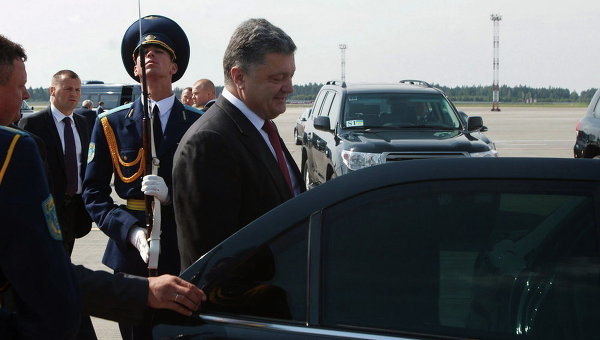 Визит Порошенко в Минск