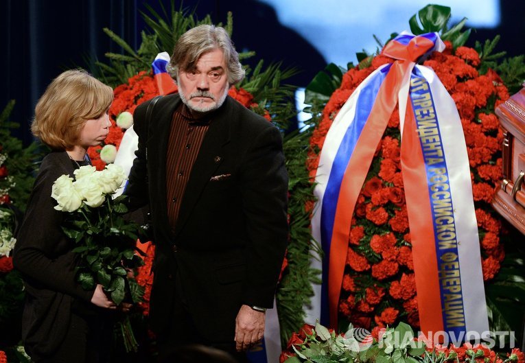 Прощание с Андреем Стениным в МИА Россия сегодня
