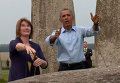Барак Обама посетил Стоунхендж