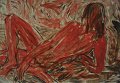 Натурщица - картина киевского художника Александра Шульдиженко-Стахова