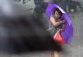 Тайфун Калмэджи обрушился на Китай