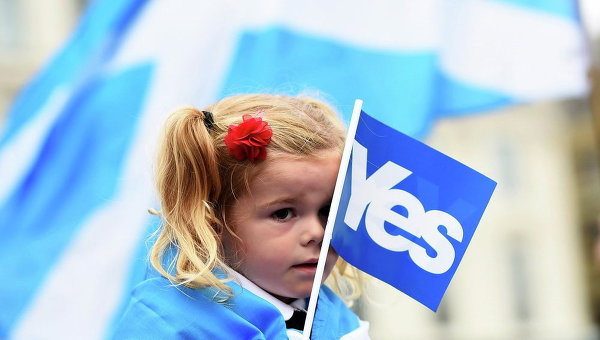 Окончание референдума в Шотландии. Архивное фото