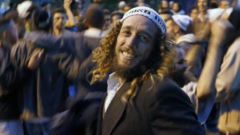 Празднование в Умани иудейского нового года Рош Ха-Шана