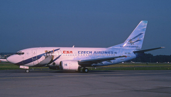 Самолет Czech Airlines