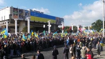 Митинг за единство Украины в Харькове