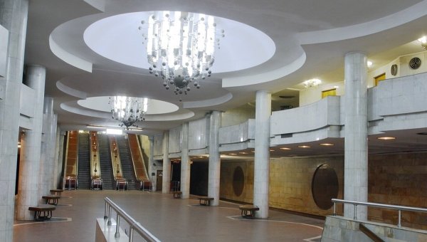 Станция Университет метрополитена Харькова