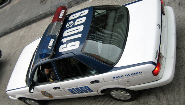 Полицейская машина в Мексике