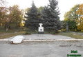 Снос памятника Ленину в Изюме Харьковской области