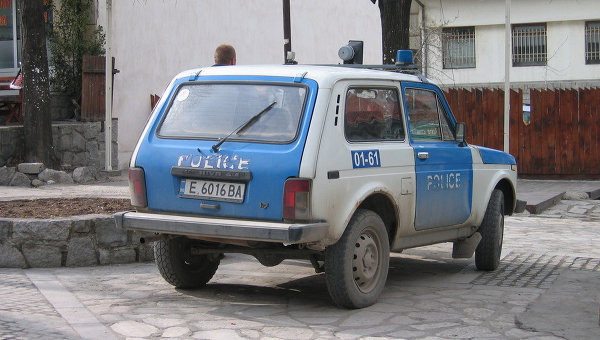 Полицейская машина в Болгарии