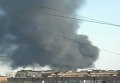 Пожар в аэропорту Донецка