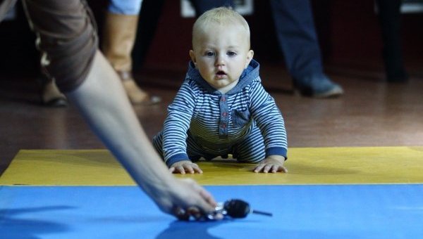 Забег ползунков Race babies в Киеве