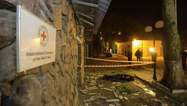 В Донецке погиб сотрудник Красного Креста