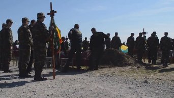 В Запорожье похоронили 54 неизвестных бойцов АТО. Видео