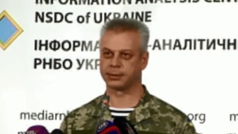 В СНБО надеются, что на следующей неделе будут прекращены  боевые действия на Донбассе