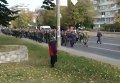 В Киеве бойцы Нацгвардии требуют демобилизации. Видео