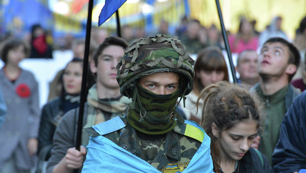 Марш УПА в Киеве 14 октября