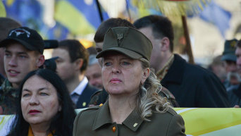 Марш сторонников УПА в Киеве. Архивное фото