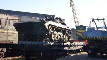 Ремонтники Днепропетровска передали военным восстановленную БМП