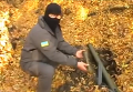 Сотрудники УБОП нашли в луганской области тайник с ПЗРК Игла. Видео