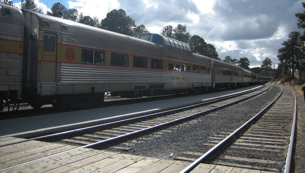 Поезд в США. Архивное фото