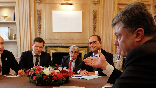 Вторая встреча Петра Порошенко, Владимира Путина и лидеров ЕС в Милане, 17 октября 2014 года