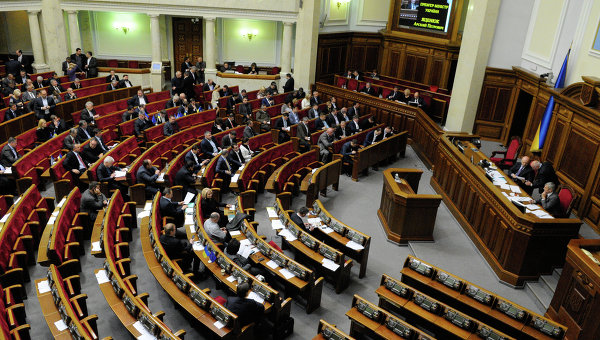 Заседание Верховной Рады Украины. Архивное фото