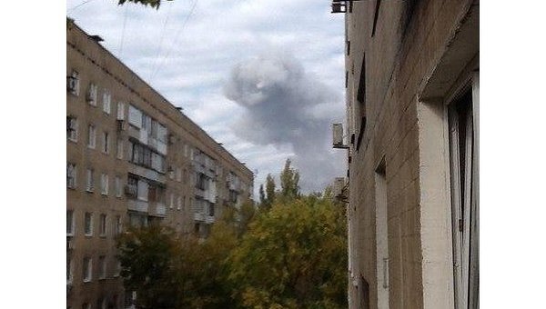 Обстрел Донецка, 20 октября 2014