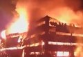 В Стамбуле загорелся таможенный склад. Видео