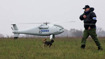 ОБСЕ наблюдает за территориями в зоне Ато с помощью специальных мини-самолетиков