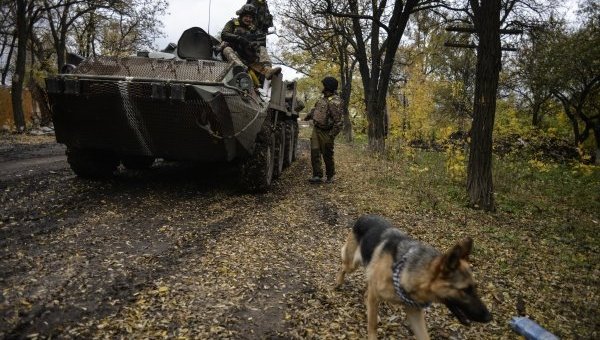 Жизнь и быт подразделений Вооруженных сил Украины в Донбассе