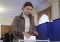 Выборы в Раду: как голосовали первые лица страны