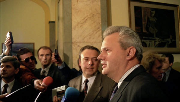 Слободан Милошевич. Архивное фото