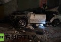 Автомобиль рухнул с четвертого этажа парковки в Подмосковье. Видео