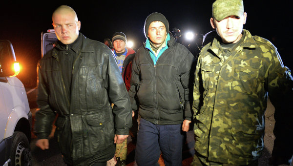 В пригороде Донецка состоялся обмен пленными