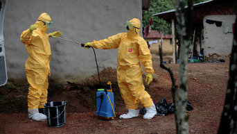 Распространение вируса Эбола в мире